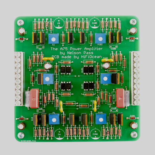 A75 Class A MOSFET Power Amplifier Front End Board (PCB only, no parts)