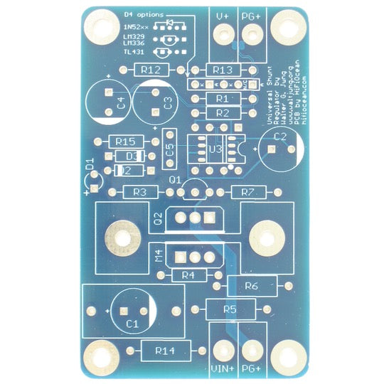 Universal Shunt Regulator Board (PCB only, no parts)